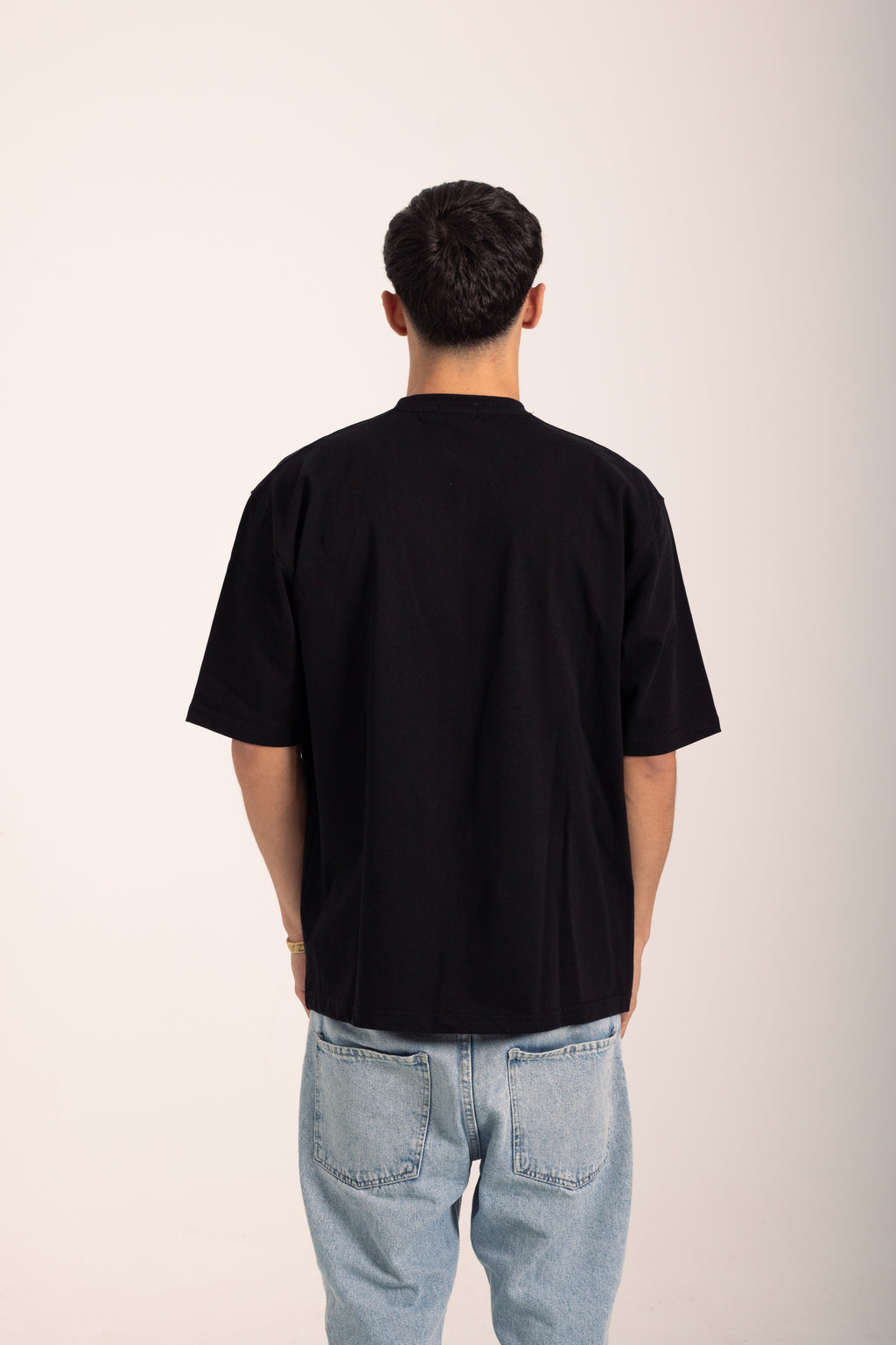 Black BLADE oversized T-shirt