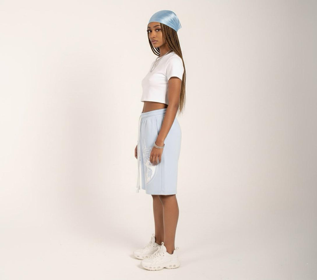 baby blue BLADE short