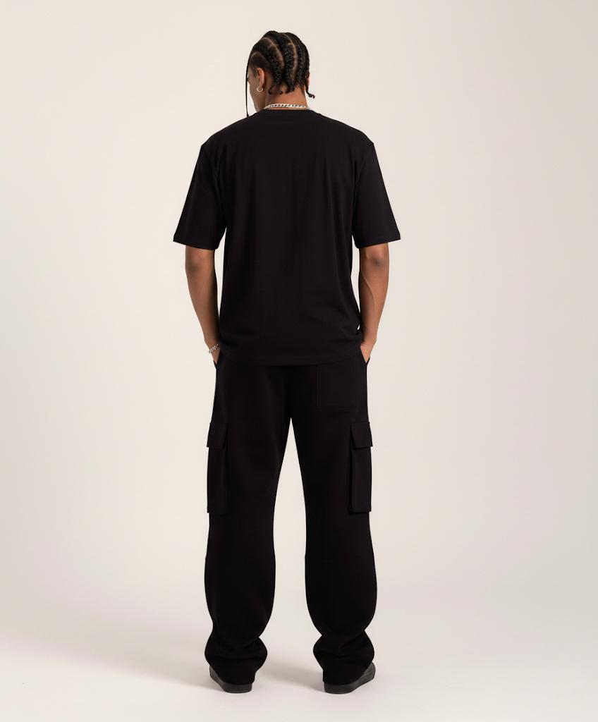 Black BLADE oversized T-shirt