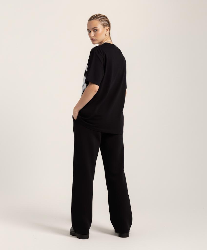 Black BLADE oversized T-shirt