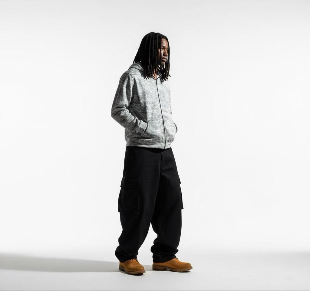BLADE GREY ZIPUP JACKET