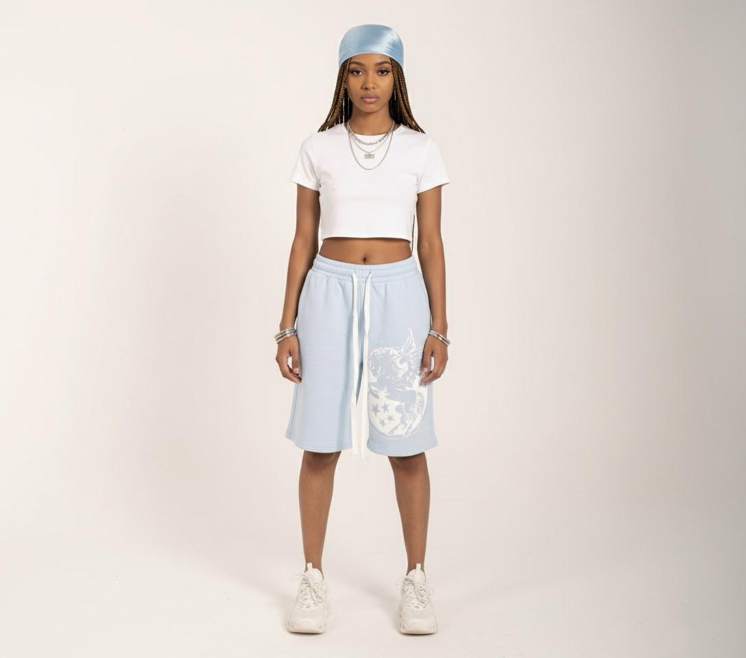 baby blue BLADE short