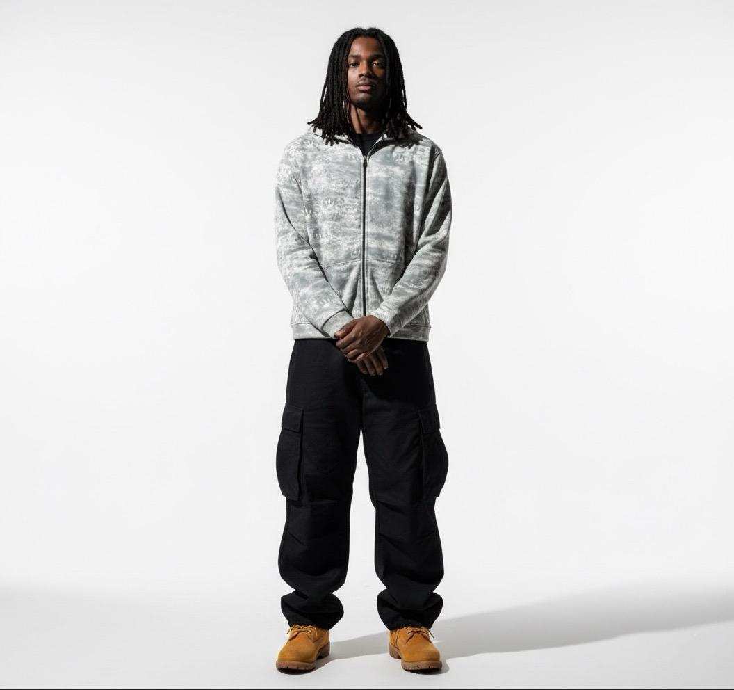 BLADE GREY ZIPUP JACKET